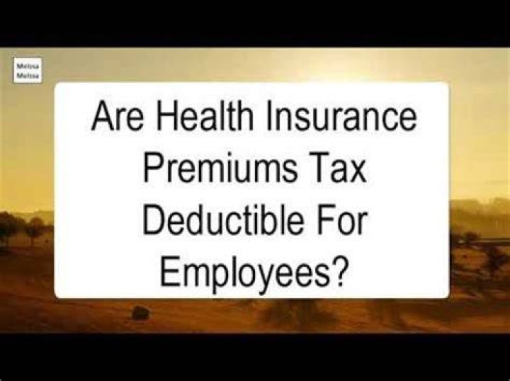 Are health insurance premiums reimbursed by employer taxable income?