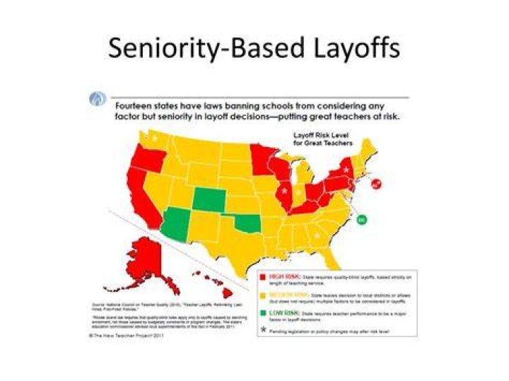 Are layoffs based on seniority?