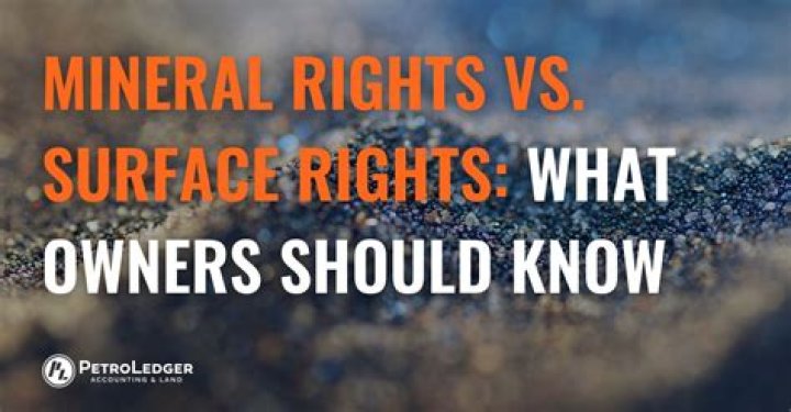 Are mineral rights considered personal property?