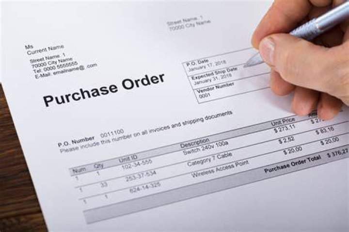 Are purchase orders tax-exempt?
