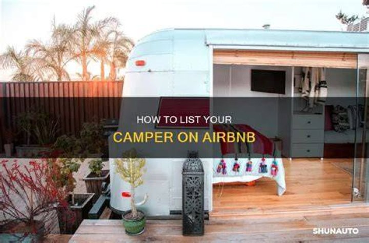 Can a camper be an Airbnb?