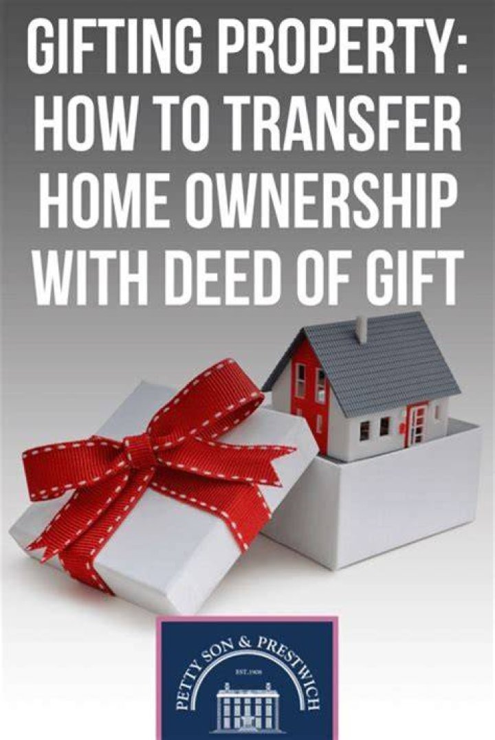 Can a father gift property to someone else?