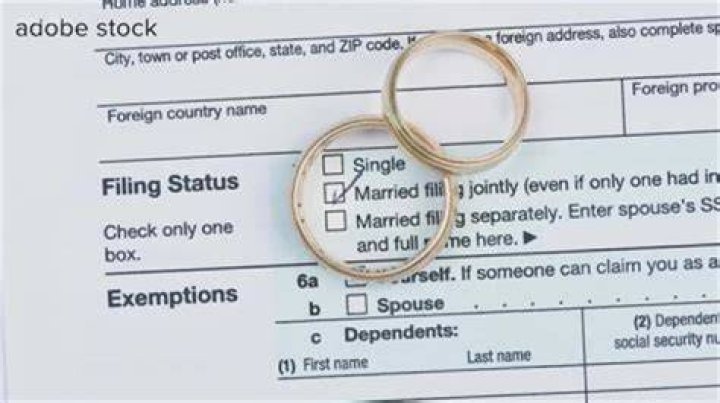 Can a married person file a single tax return?