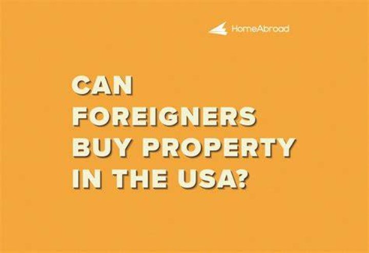 Can a non-US resident buy property in the US?
