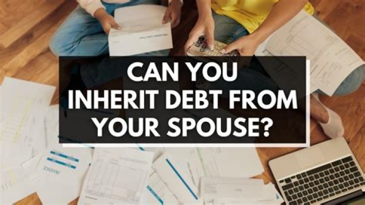 Can debt be inherited by spouse?