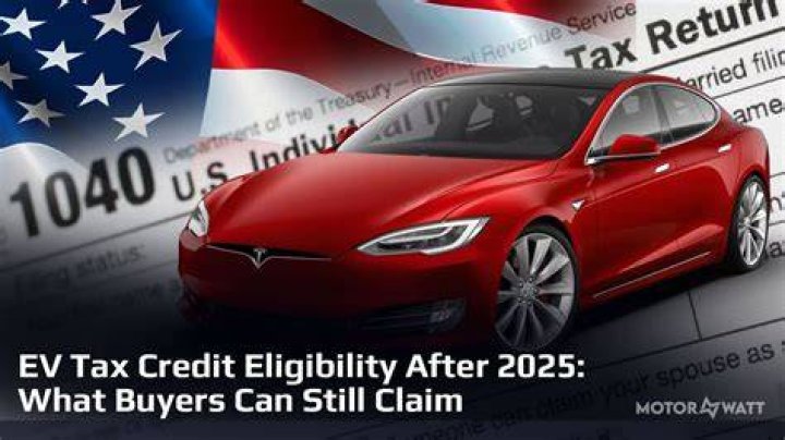 Can I claim EV tax credit?