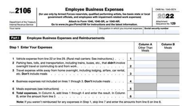 Can I still use form 2106 in 2018?