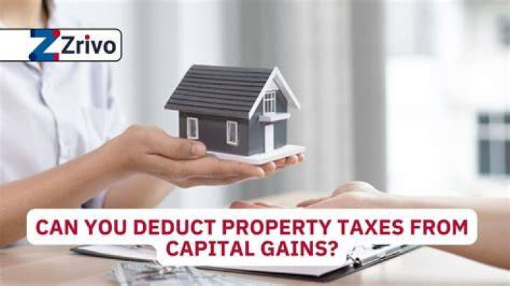 Can you capitalize property tax?