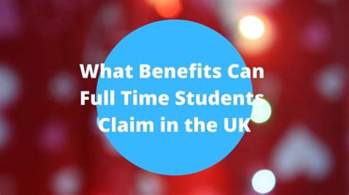 Can You claim yourself as a full time student?