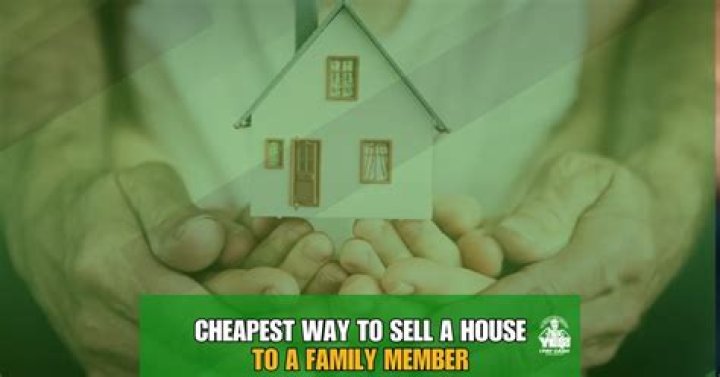 Can you sell a house with family member living in it?