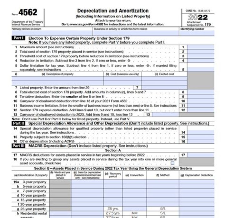 Do I have to file Form 4562 every year?