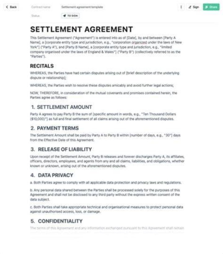 Do you get taxed on a settlement agreement?