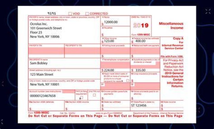 Do you include sales tax in 1099?