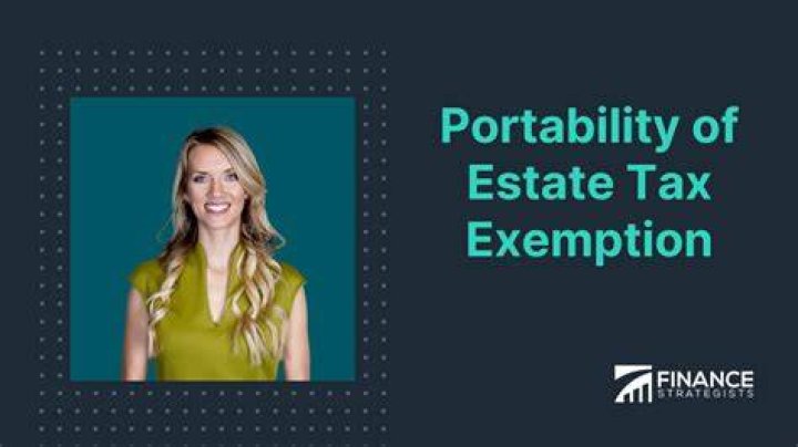 Does portability of the estate tax exemption occurs automatically?