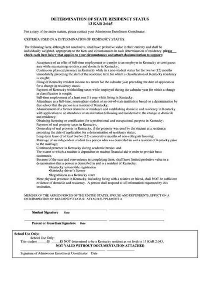 How do I check my state residency status?