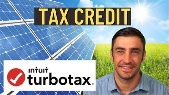 How do I claim my solar tax credit on TurboTax?