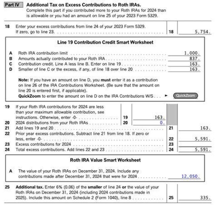 How do I correct an excess contribution to my Roth IRA?