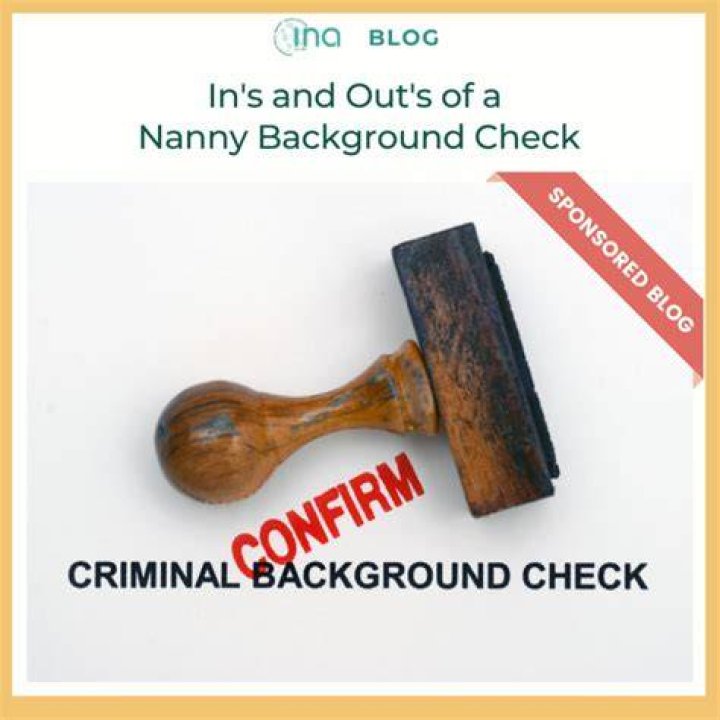 How do I do a background check on a nanny?