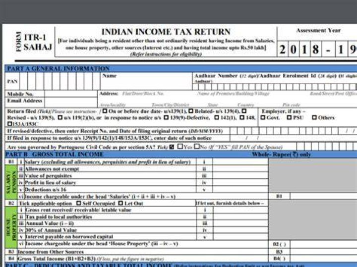 How do I download an already filled ITR?