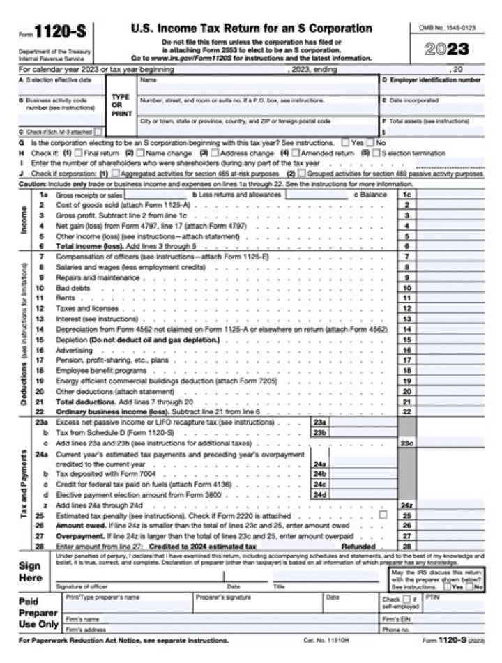 How do I file an extension with 1120-s?