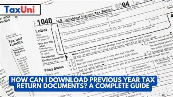 How do I find out when I did my last tax return?