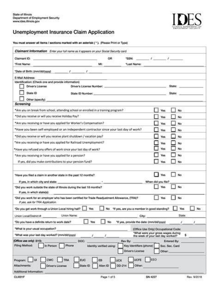 How do I know if my Illinois unemployment claim was approved?