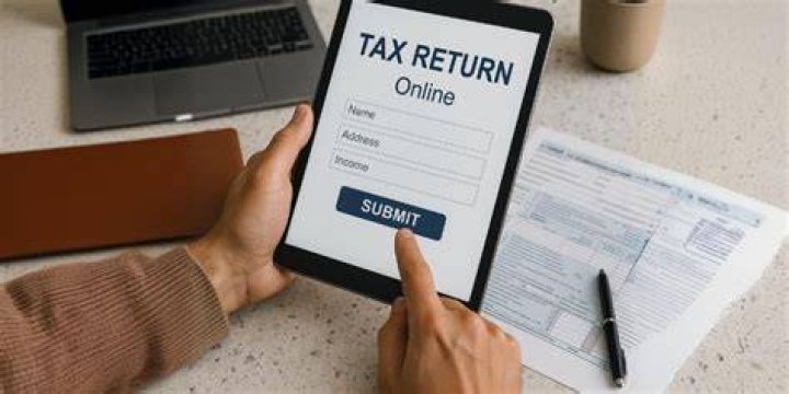How do I submit my tax return online?