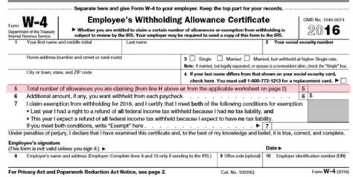 How do you change exemptions on w4 2021?