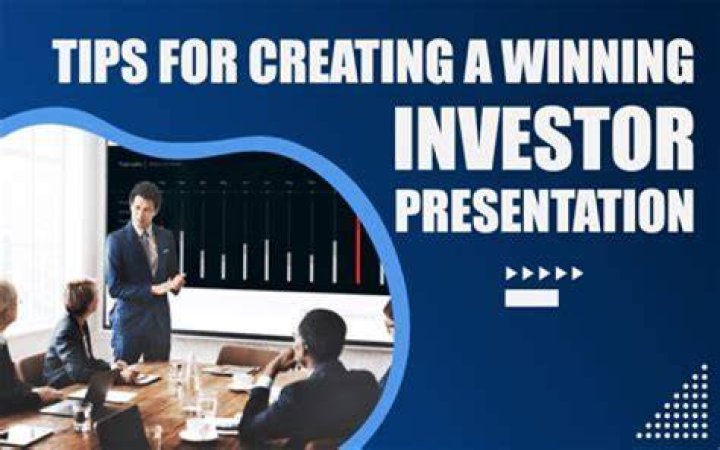 How do you present a business plan to an investor?