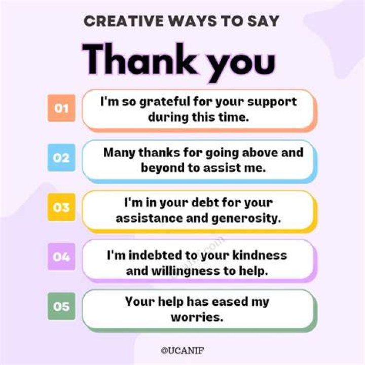 How do you say thank you for a reference?
