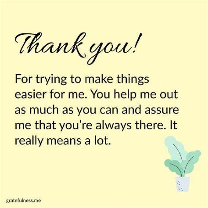 How do you say thank you for caring?