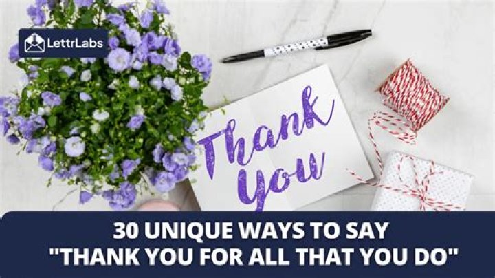 How do you say thank you for giving knowledge?