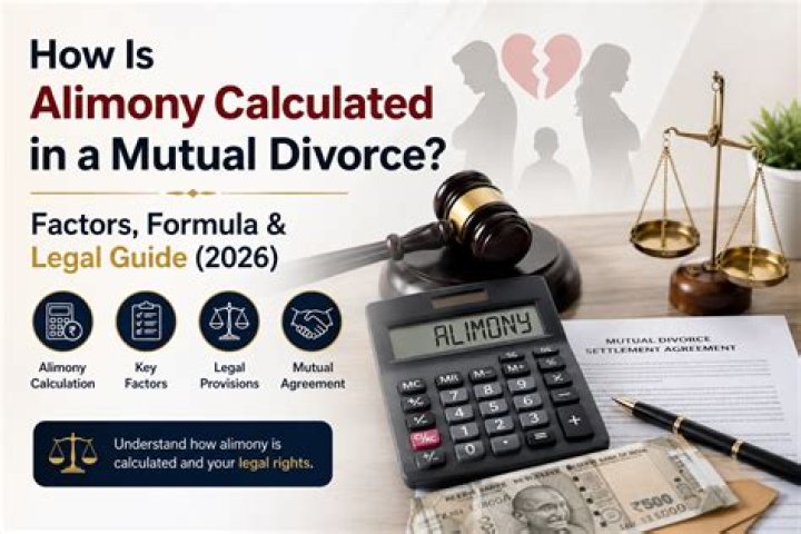 How is divorce alimony calculated?