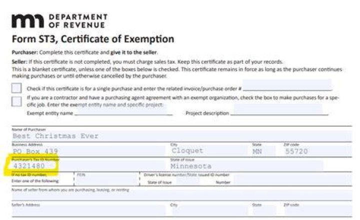 How long is a MN tax ID number?