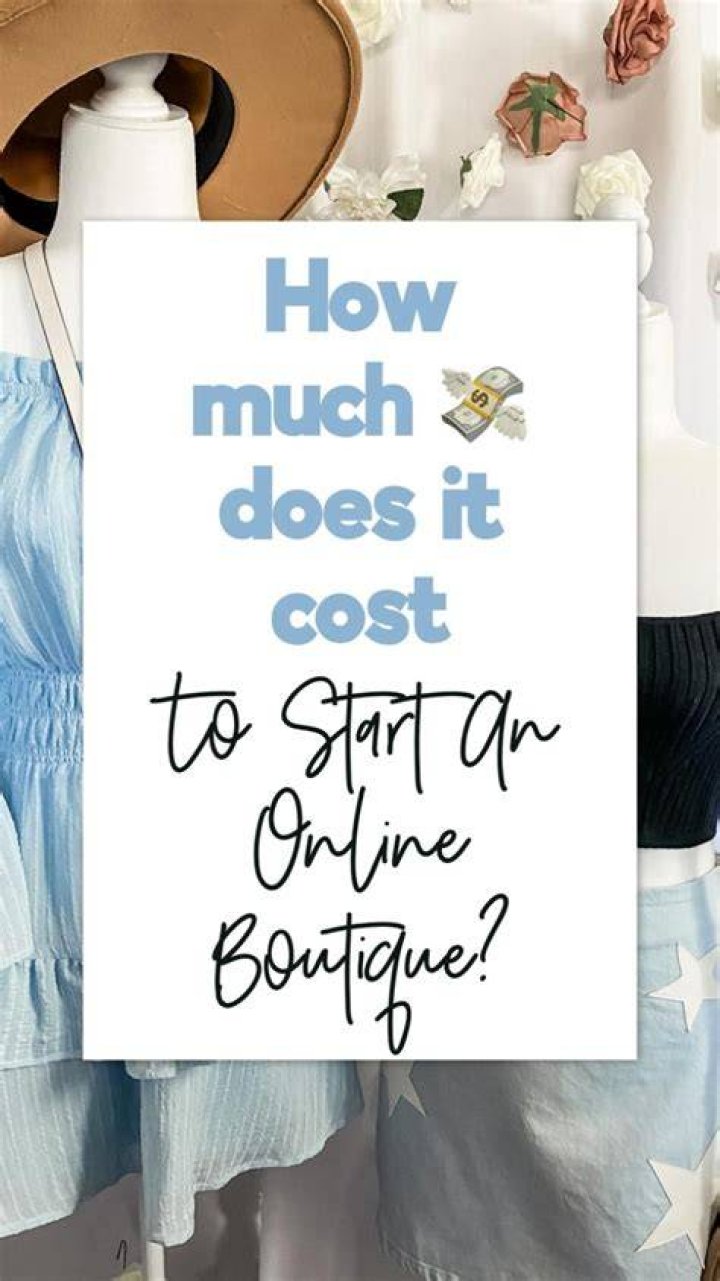How much does it cost to own a boutique?