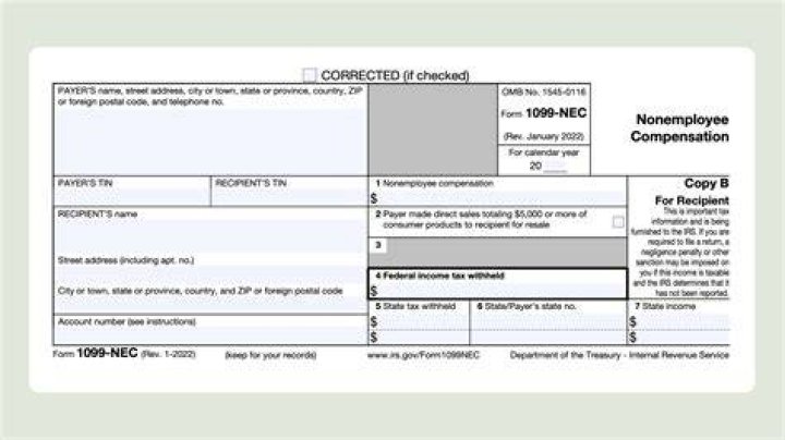 In which situations is a 1099 NEC not required to be issued?