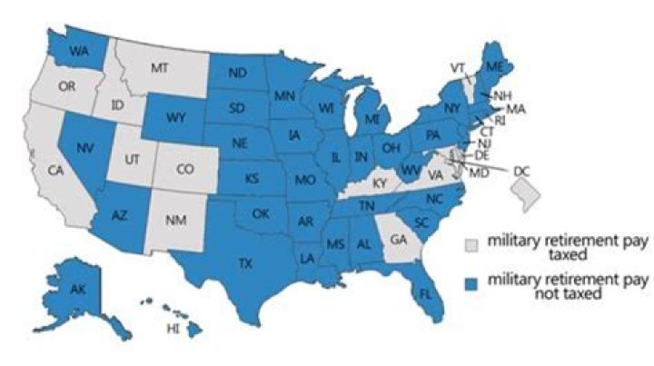 Is military retirement taxed if disabled?