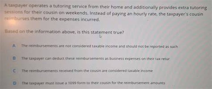 Is tutoring a taxable service?