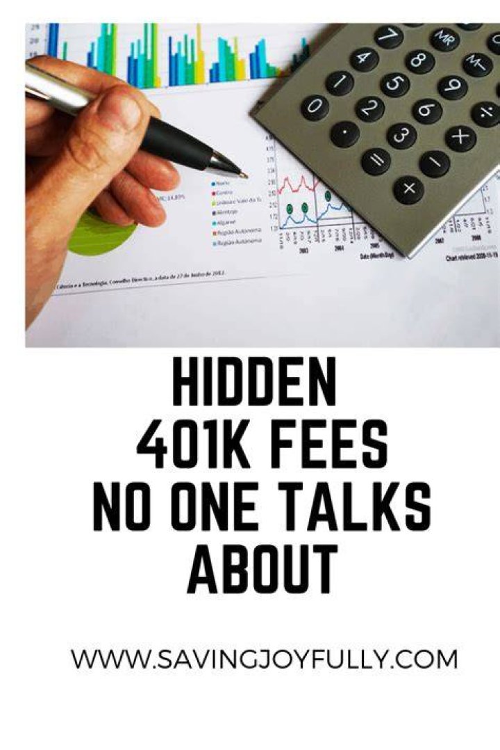 What are the types of hidden fees associated with a 401K?