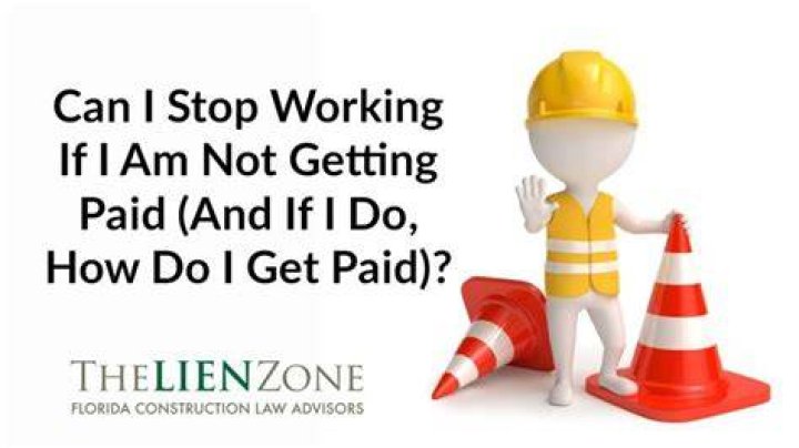 What can I do if I dont get paid at work?