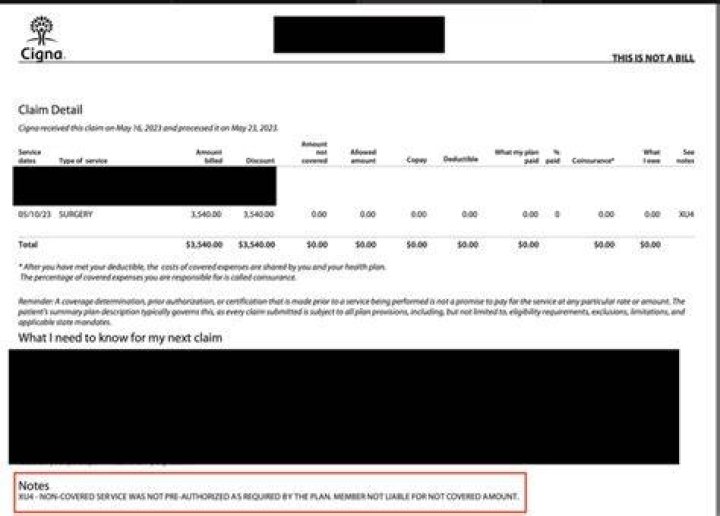 What do I do if my Cigna claim is denied?