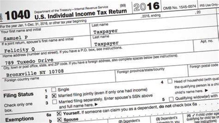 What do you report on an individual tax return?
