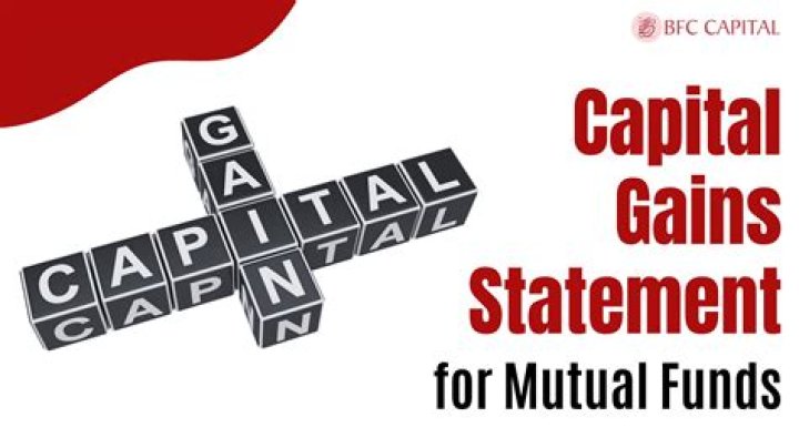 What happens when a mutual fund declares a capital gain?