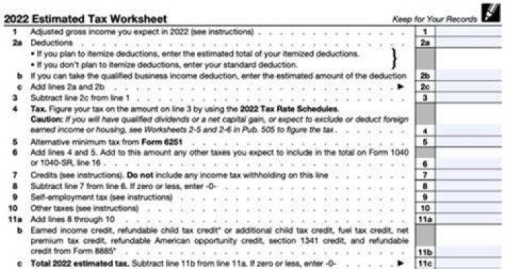 What if my estimated tax payment is late?