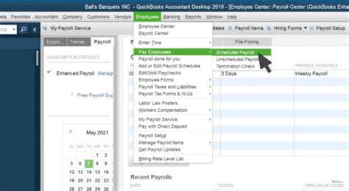 What is a payroll item in QuickBooks?