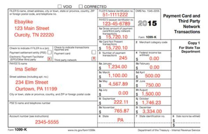 What is a PSE on 1099-K?