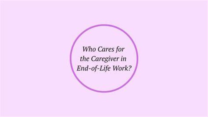 What is an end of life caregiver?