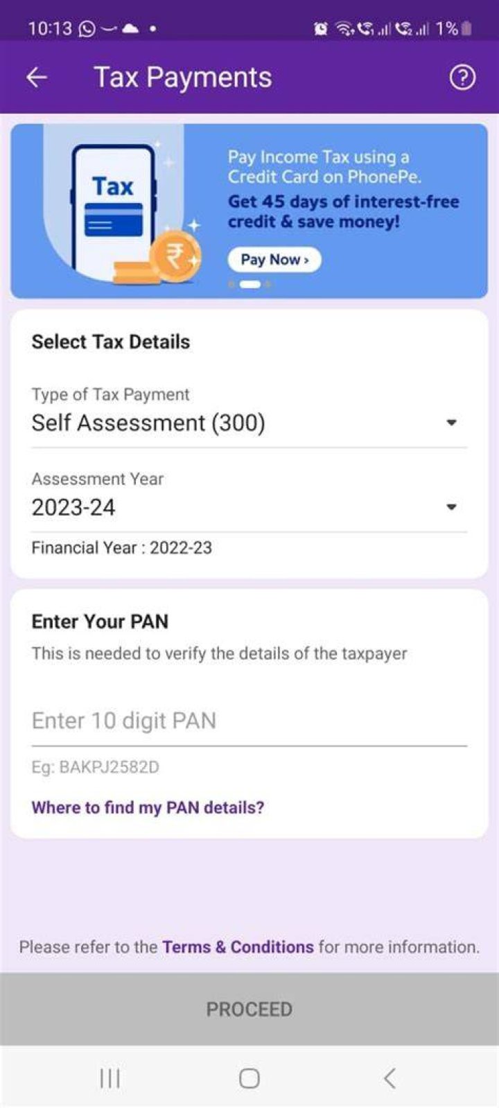 What is PE in income tax?