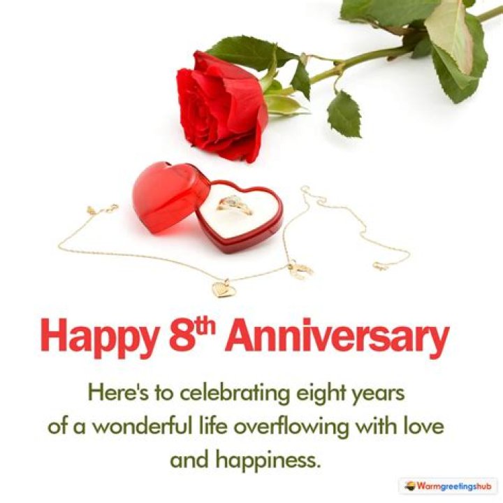What is the 8th year of marriage?
