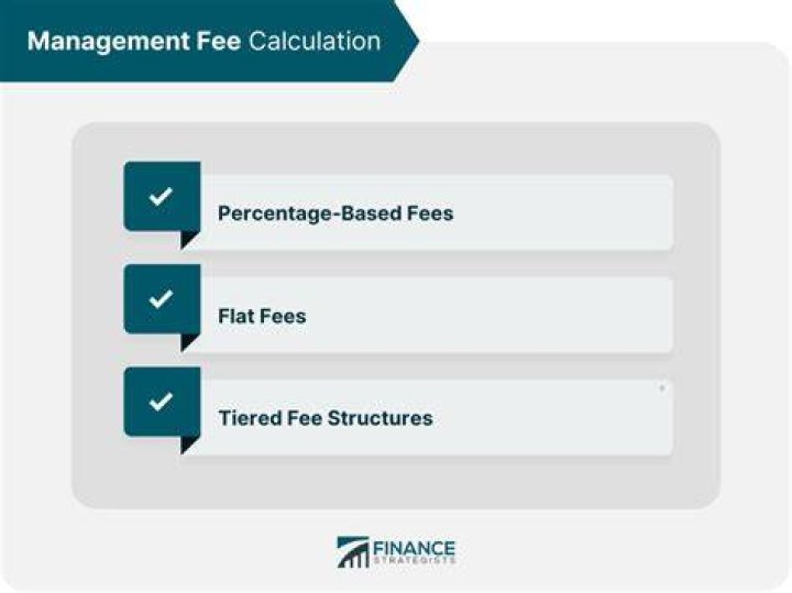 What is the average management fee?